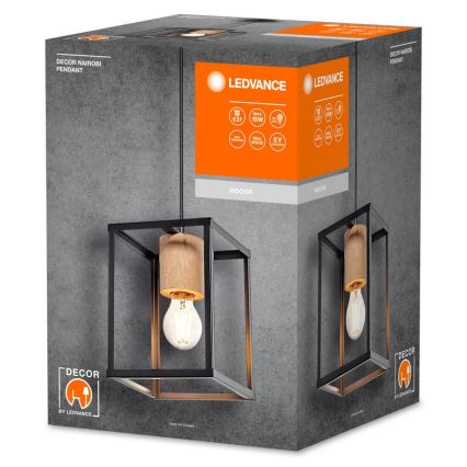 Ledvance - Luster na lanku DECOR NAIROBI 1xE27/15W/230V gumovník