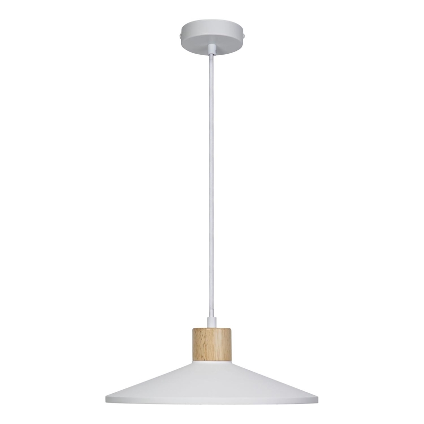 Ledvance - Luster na lanku DECOR PLASTER 1xE27/25W/230V pr. 32 cm sadra biela