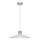 Ledvance - Luster na lanku DECOR PLASTER 1xE27/25W/230V pr. 32 cm sadra biela