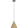 Ledvance - Luster na lanku DECOR RAFFIA 1xE27/15W/230V rafia