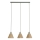 Ledvance - Luster na lanku DECOR RAFFIA 3xE27/15W/230V rafia