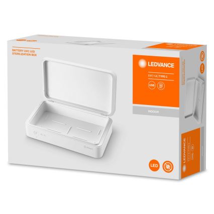 Ledvance - Prenosný UV-C sterilizátor pre respirátory a drobné predmety 5W/5V