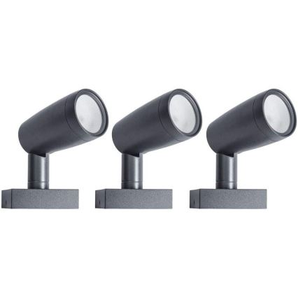 Ledvance - SADA 3x LED RGBW Vonkajšia lampa SMART+ SPOT 3xLED/4,5W/230V IP65 Wi-Fi