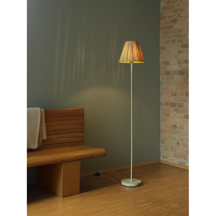 Ledvance - Stojacia lampa DECOR RAFFIA 1xE27/15W/230V rafia