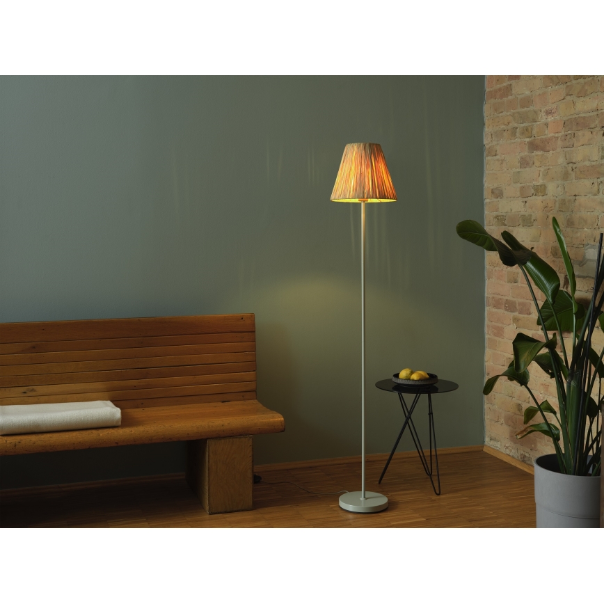 Ledvance - Stojacia lampa DECOR RAFFIA 1xE27/15W/230V rafia