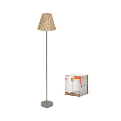 Ledvance - Stojacia lampa DECOR RAFFIA 1xE27/15W/230V rafia