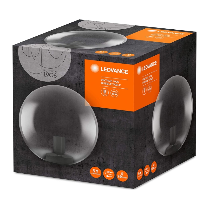 Ledvance - Stolná lampa BUBBLE 1xE27/40W/230V