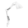 Ledvance - Stolová lampa s klipom PEAR 1xE27/11W/230V biela