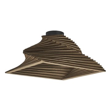 Ledvance - Stropné svietidlo DECOR CARDBOARD 1xE27/15W/230V 40x40 cm