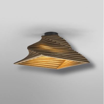 Ledvance - Stropné svietidlo DECOR CARDBOARD 1xE27/15W/230V 40x40 cm