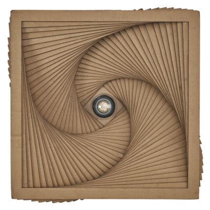 Ledvance - Stropné svietidlo DECOR CARDBOARD 1xE27/15W/230V 40x40 cm