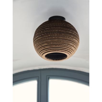 Ledvance - Stropné svietidlo DECOR CARDBOARD 1xE27/15W/230V pr. 26 cm