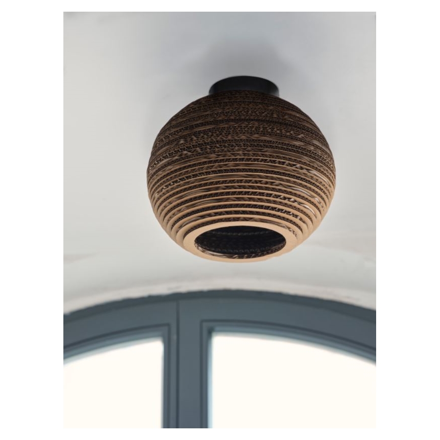 Ledvance - Stropné svietidlo DECOR CARDBOARD 1xE27/15W/230V pr. 26 cm