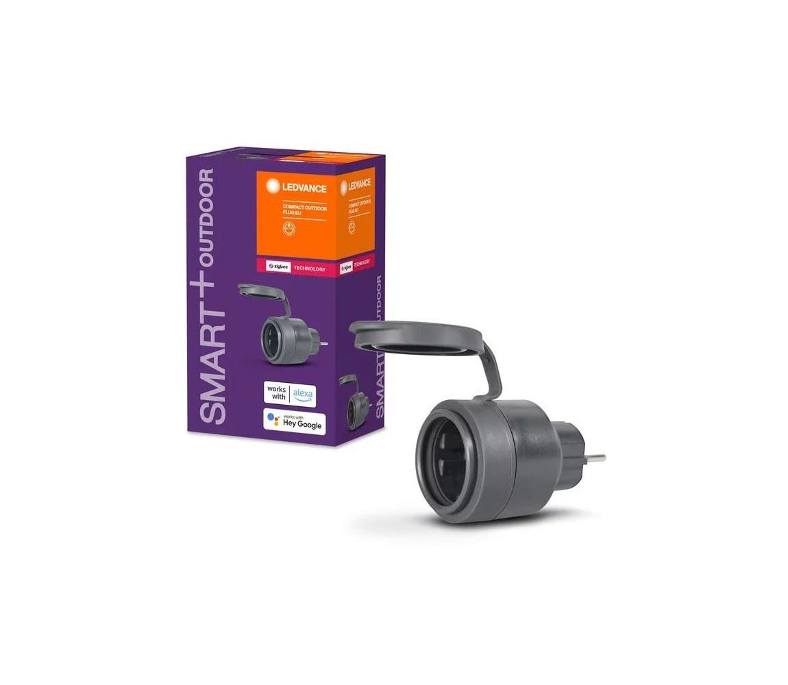 Ledvance - Vonkajšia inteligentná zásuvka SMART+ PLUG 3680W IP44 4058075729322