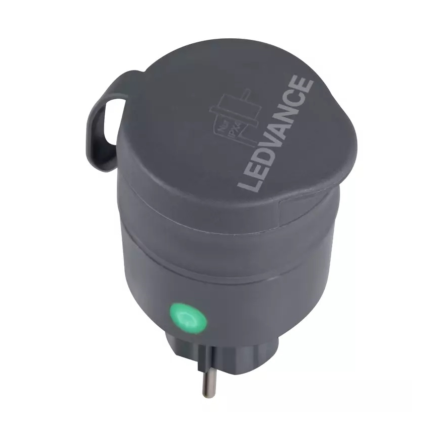 Ledvance - Vonkajšia inteligentná zásuvka  SMART+ PLUG 3680W Wi-Fi IP44