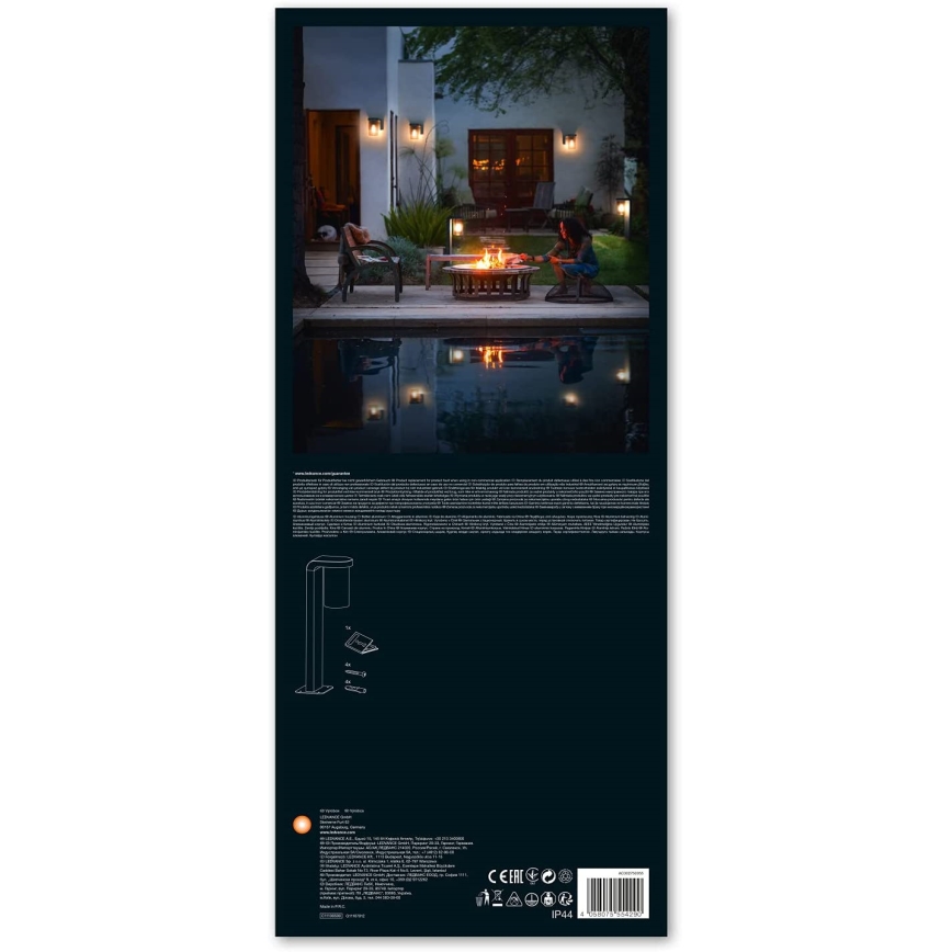 Ledvance - Vonkajšia lampa CASCADE 1xE27/25W/230V IP44 50 cm