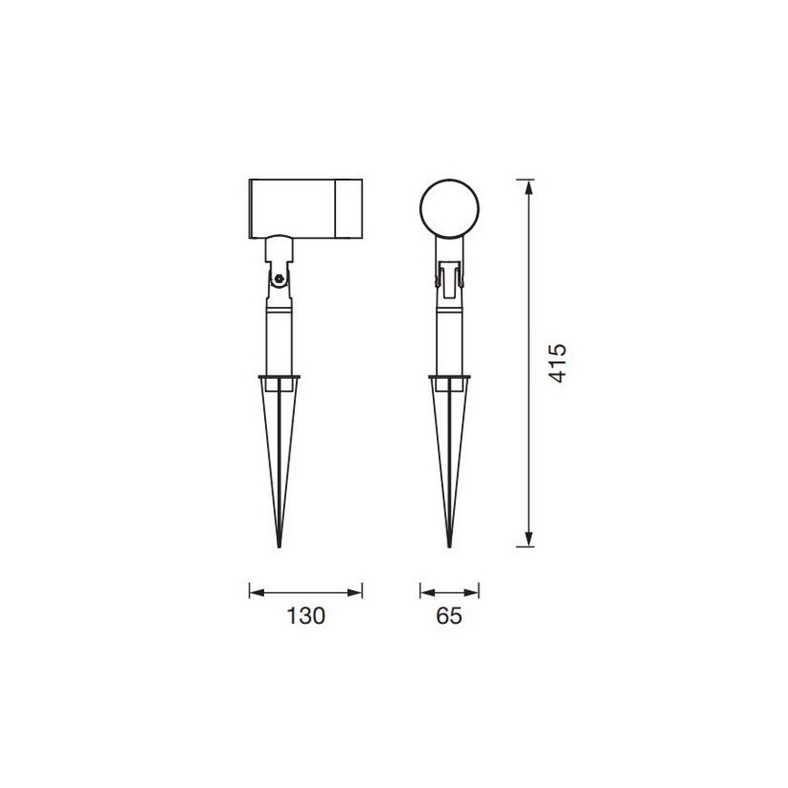 Ledvance - Vonkajšia lampa ENDURA CLASSIC 1xGU10/35W/230V IP54