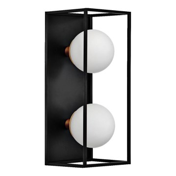 Ledvance - Vonkajšie nástenné svietidlo DECOR SQUARE 2xG9/28W/230V IP44