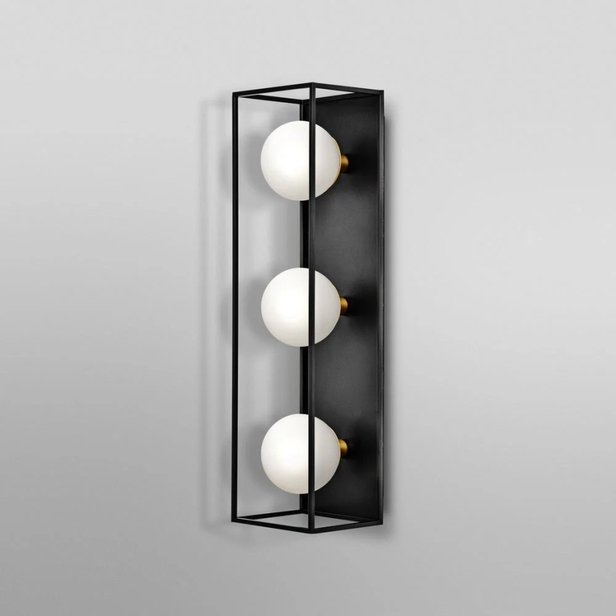 Ledvance - Vonkajšie nástenné svietidlo DECOR SQUARE 3xG9/28W/230V IP44