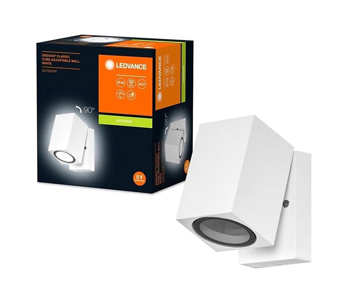Ledvance - Vonkajšie nástenné svietidlo ENDURA CLASSIC 1xGU10/35W/230V IP44 biela 4058075763609