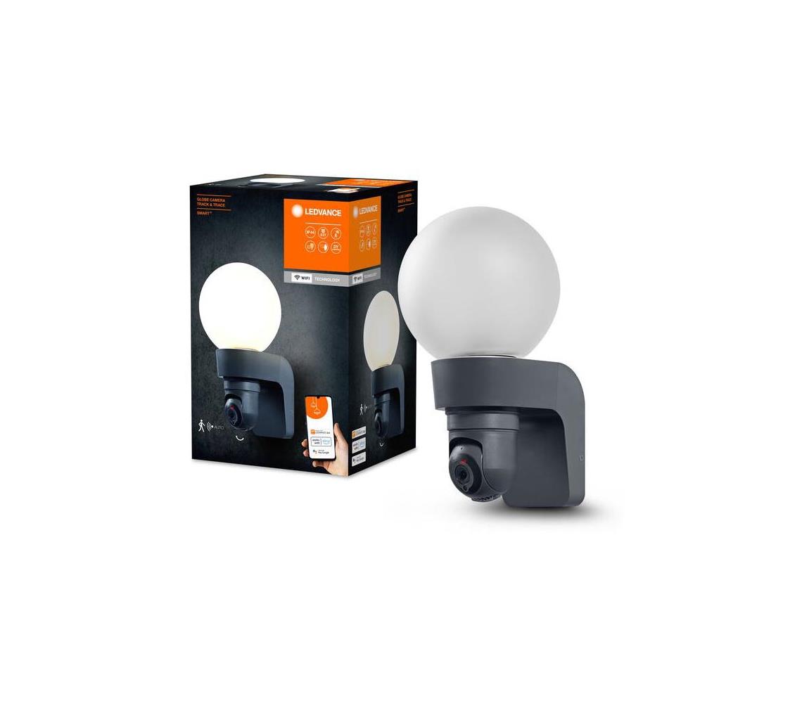 Ledvance Ledvance - Vonkajšie svietidlo so senzorom a kamerou 1xE27/15W/230V IP44 Wi-Fi