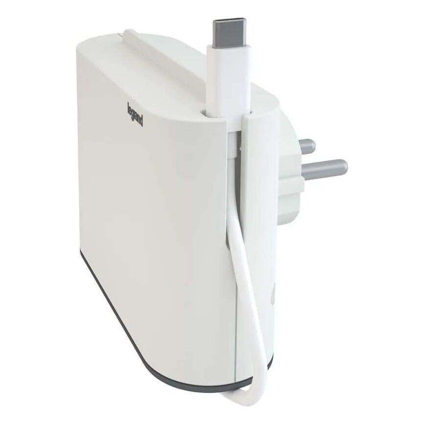 Legrand 049401 - Rozbočovacia zásuvka 2Z Typ C + USB-A + USB-C biela