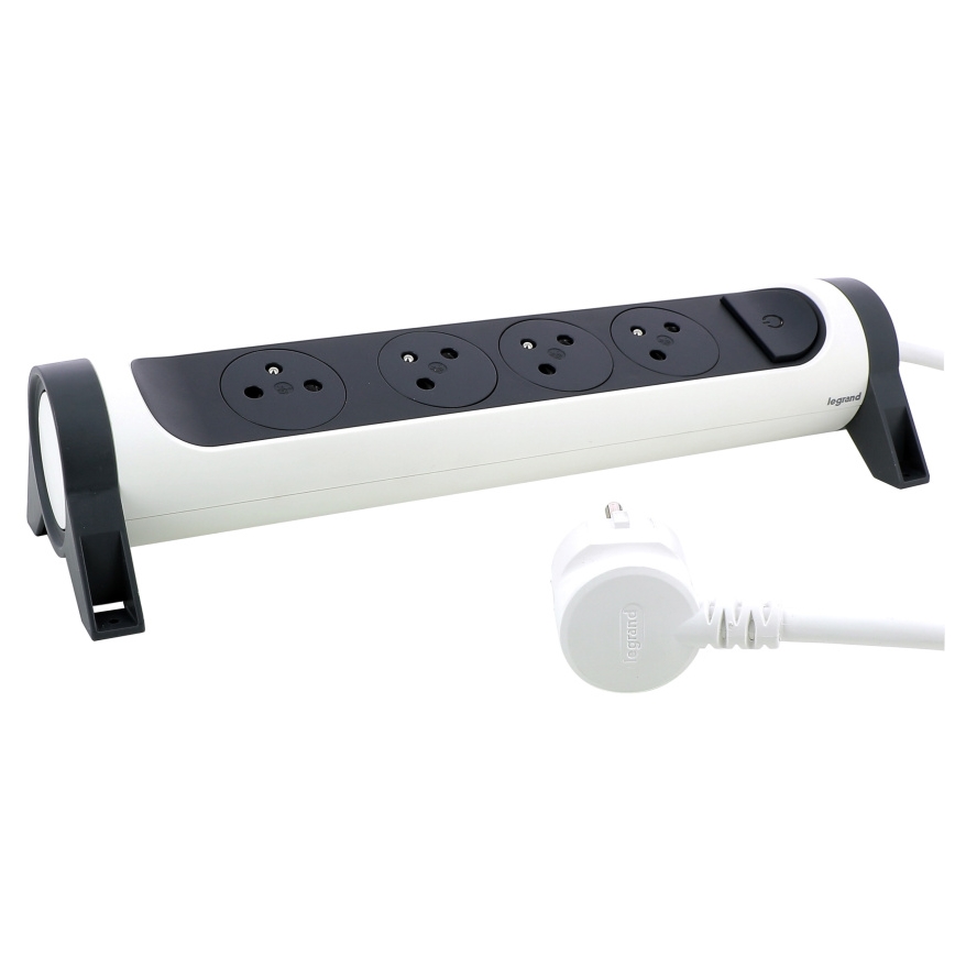 Legrand 049459 - Predlžovací kábel s vypínačom 4Z Typ E 3m