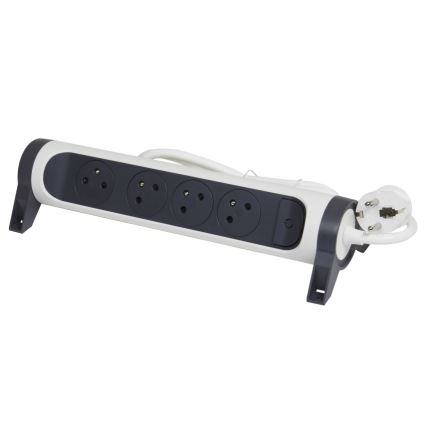 Legrand 049459 - Predlžovací kábel s vypínačom 4Z Typ E 3m