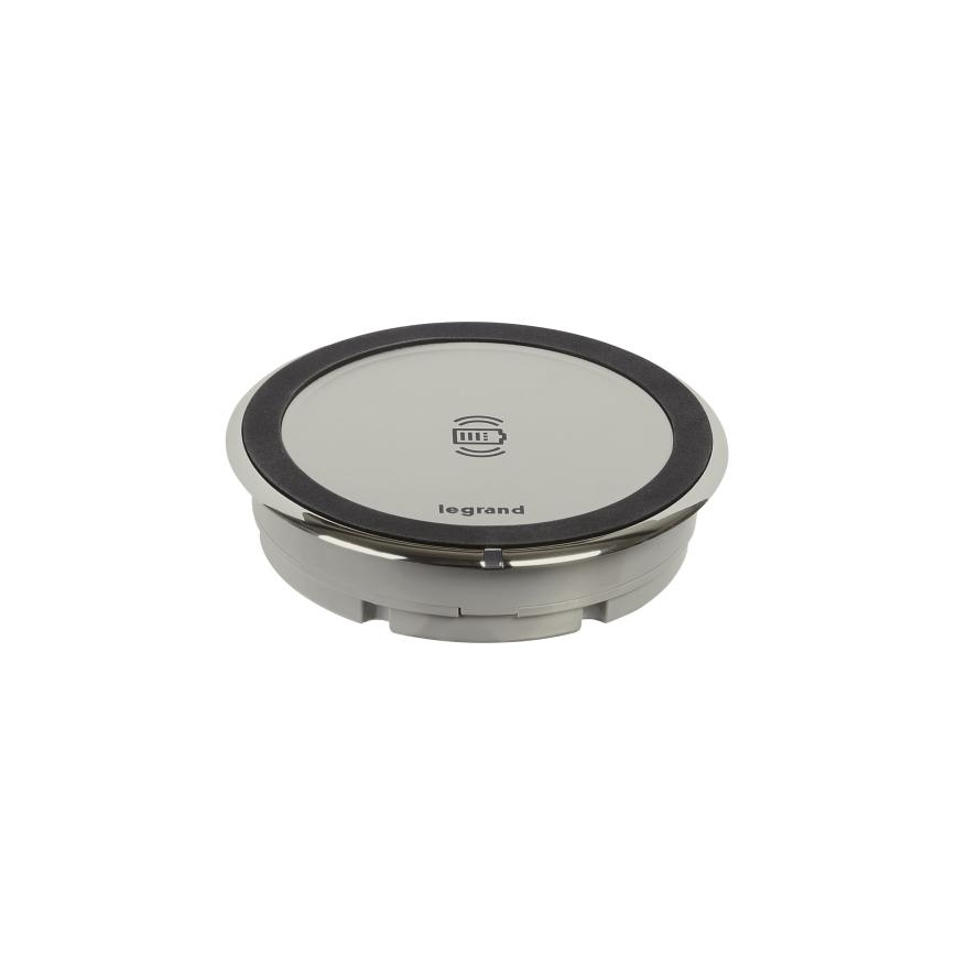 Legrand 077640L - Bezdrôtová nabíjačka pre dosku stola 15W IP44