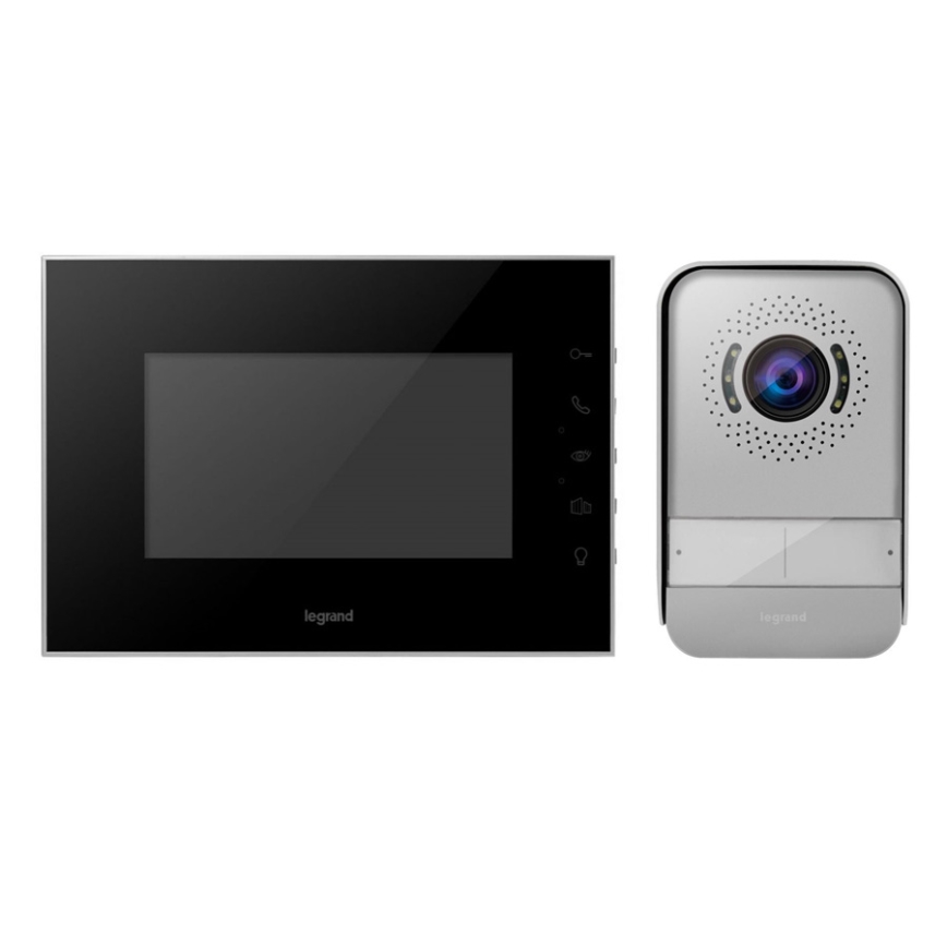 Legrand 369220 - Sada bezdrôtového videozvončeku pre 1 byt zrkadlový