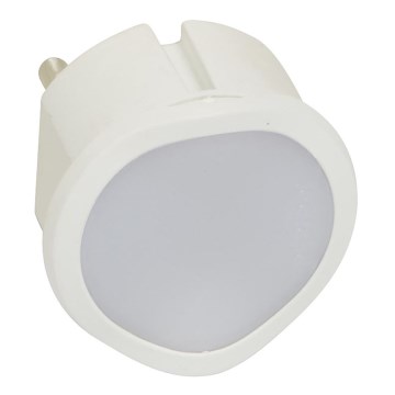 Legrand 50676 - LED Stmievateľné nočné svietidlo do zásuvky LED/0,06W/230V biele Legrand 50676 - LED Stmievateľné nočné svietidlo do zásuvky LED/0,06W/230V biele