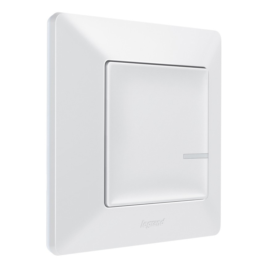 Legrand 752185 - Inteligentný bezdrôtový spínač 1-tlačítkový VALENA 230V Wi-Fi IP40