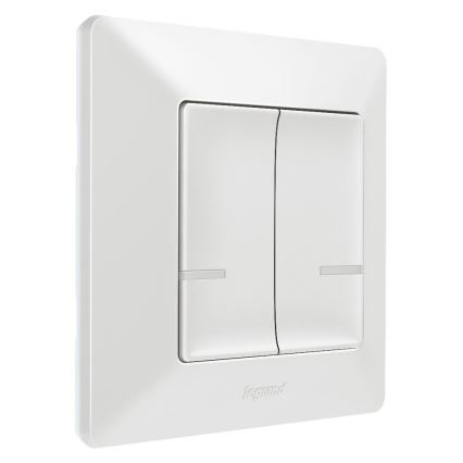 Legrand 752187- Inteligentný bezdrôtový spínač 2-tlačidlový VALENA 1xCR2032 Wi-Fi IP40