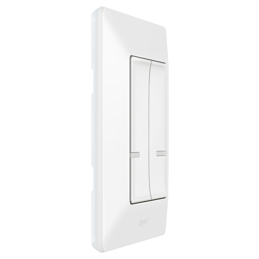 Legrand 752187- Inteligentný bezdrôtový spínač 2-tlačidlový VALENA 1xCR2032 Wi-Fi IP40