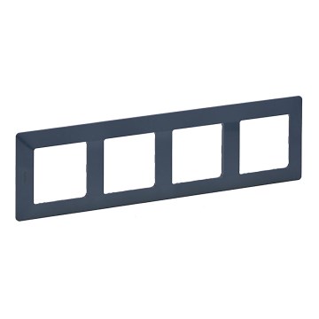 Legrand 754094 - Rámček pre vypínače VALENA LIFE 4P, azúrový