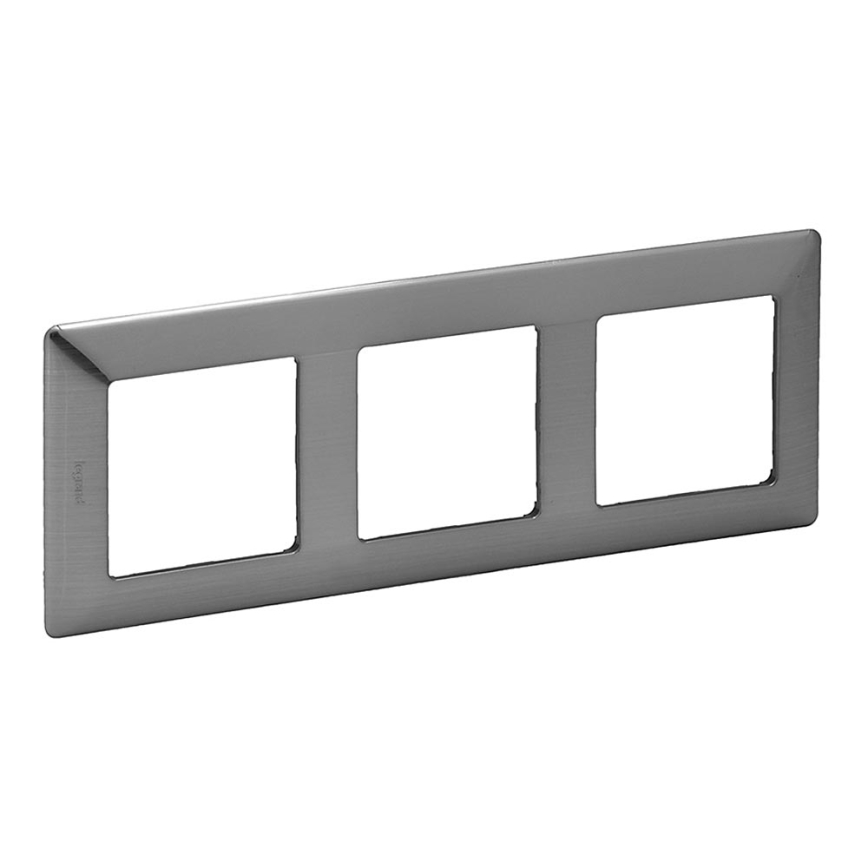 Legrand 754153 - Rámik pre spínače VALENA LIFE 3P nerez
