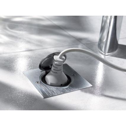 Legrand 89700 - Zásuvka podlahová PLATINUM IP44 2M nerez