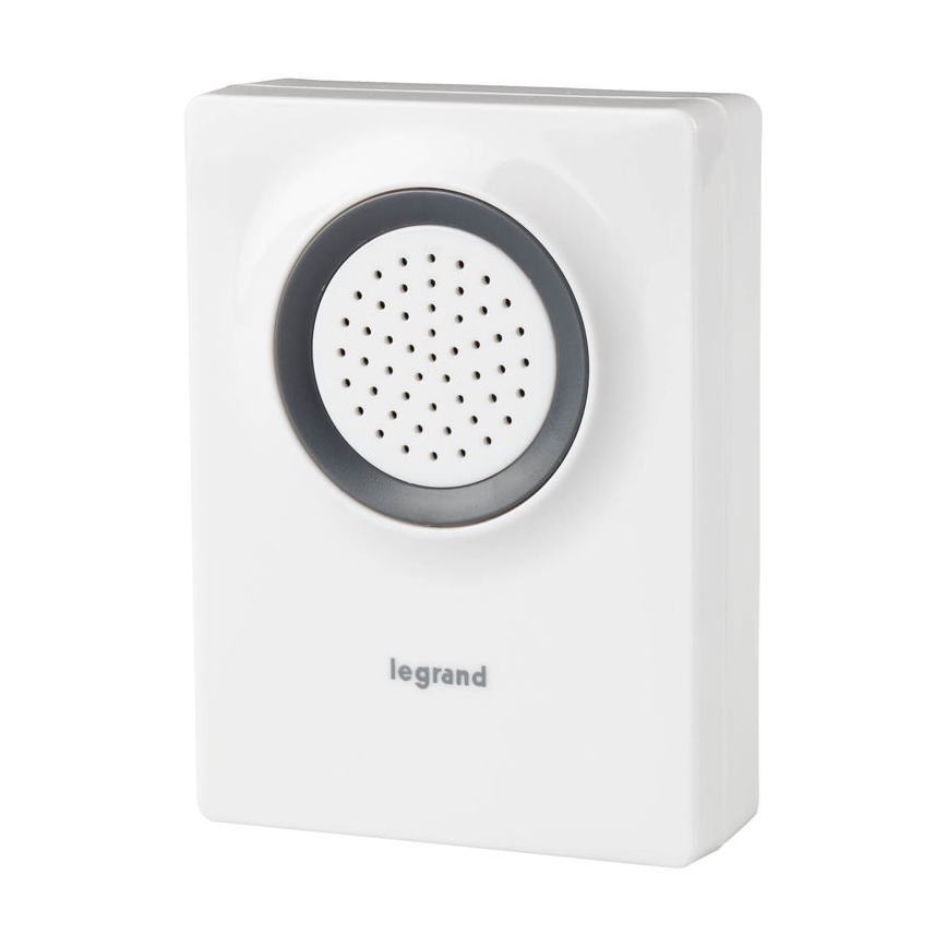 Legrand 94219 - Bezdrôtový zvonček ELIOT 230V biely