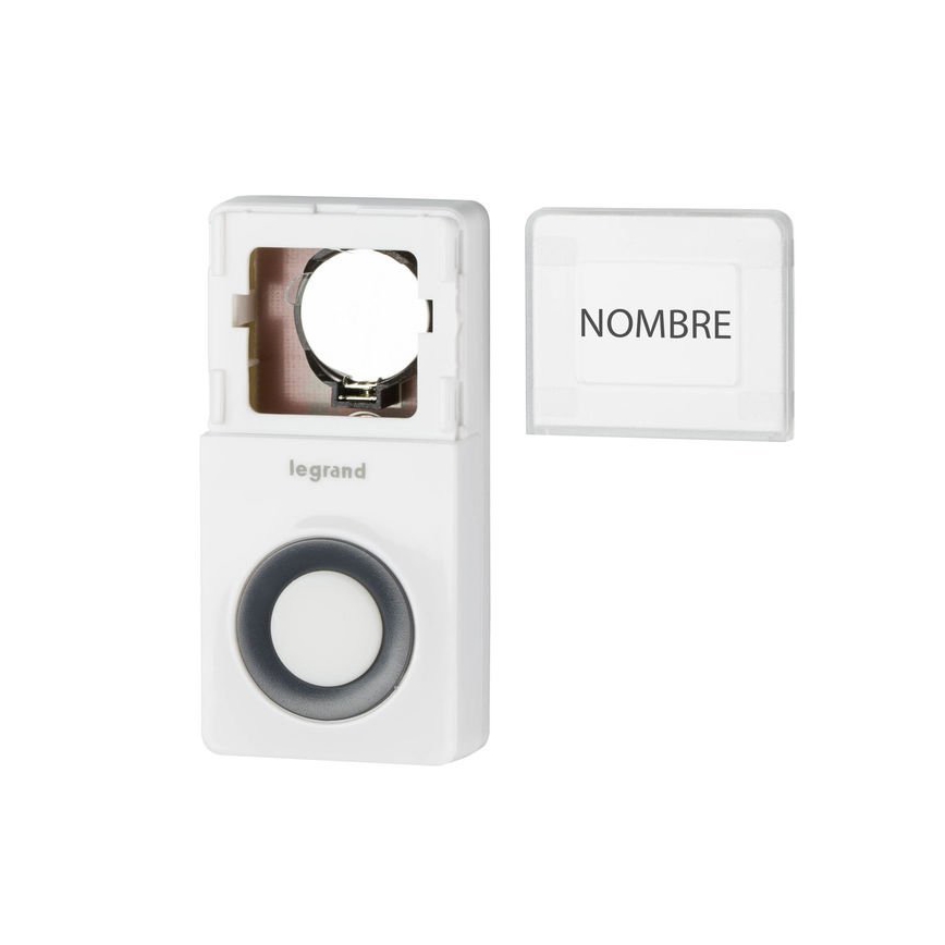 Legrand 94219 - Bezdrôtový zvonček ELIOT 230V biely
