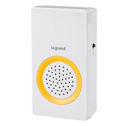 Legrand 94222 - Bezdrôtový zvonček ELIOT 230V biely