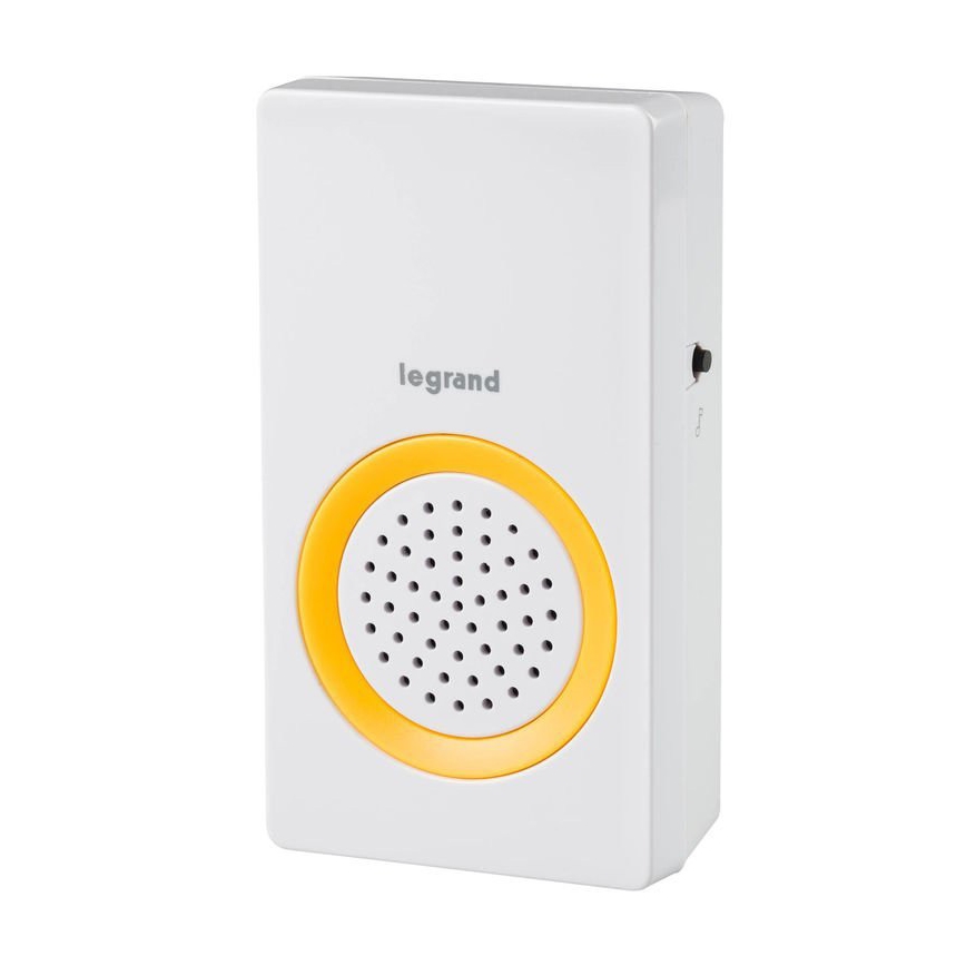Legrand 94222 - Bezdrôtový zvonček ELIOT 230V biely