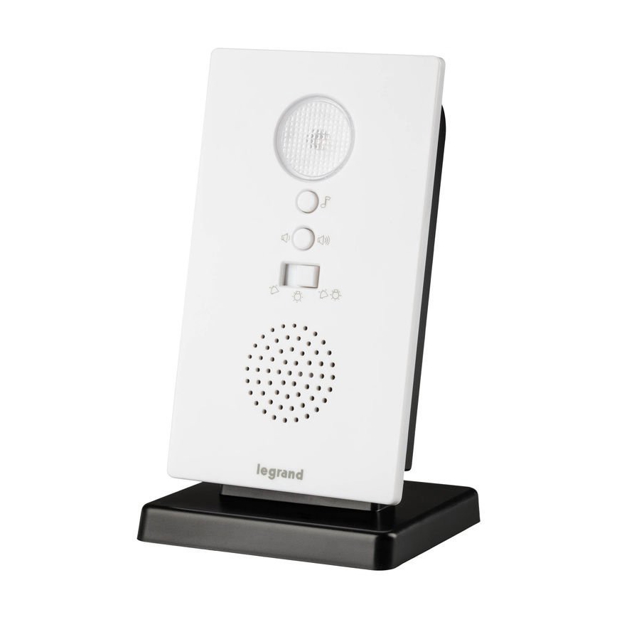 Legrand 94224 - Bezdrôtový zvonček ELIOT so signalizáciou LED