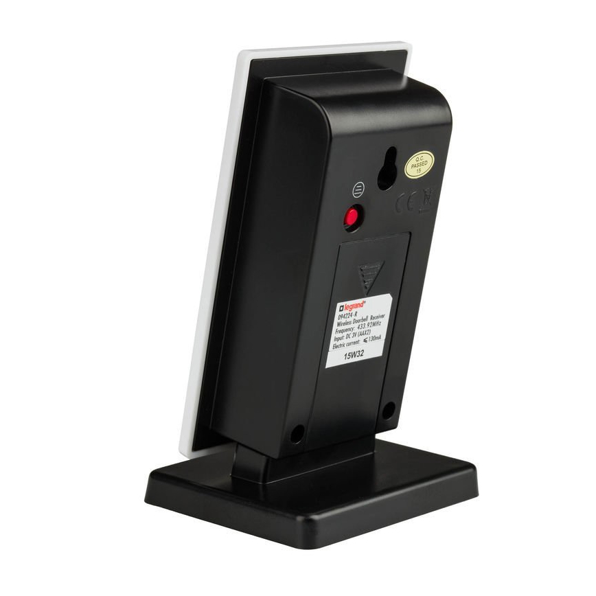 Legrand 94224 - Bezdrôtový zvonček ELIOT so signalizáciou LED