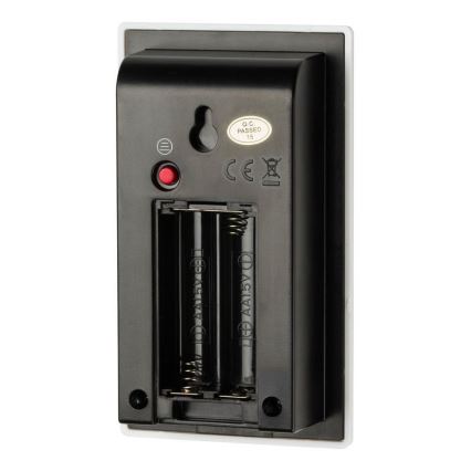 Legrand 94224 - Bezdrôtový zvonček ELIOT so signalizáciou LED