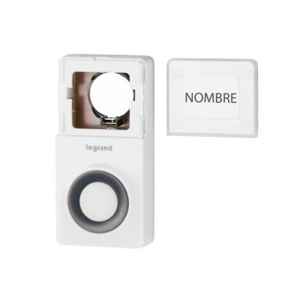 Legrand 94224 - Bezdrôtový zvonček ELIOT so signalizáciou LED