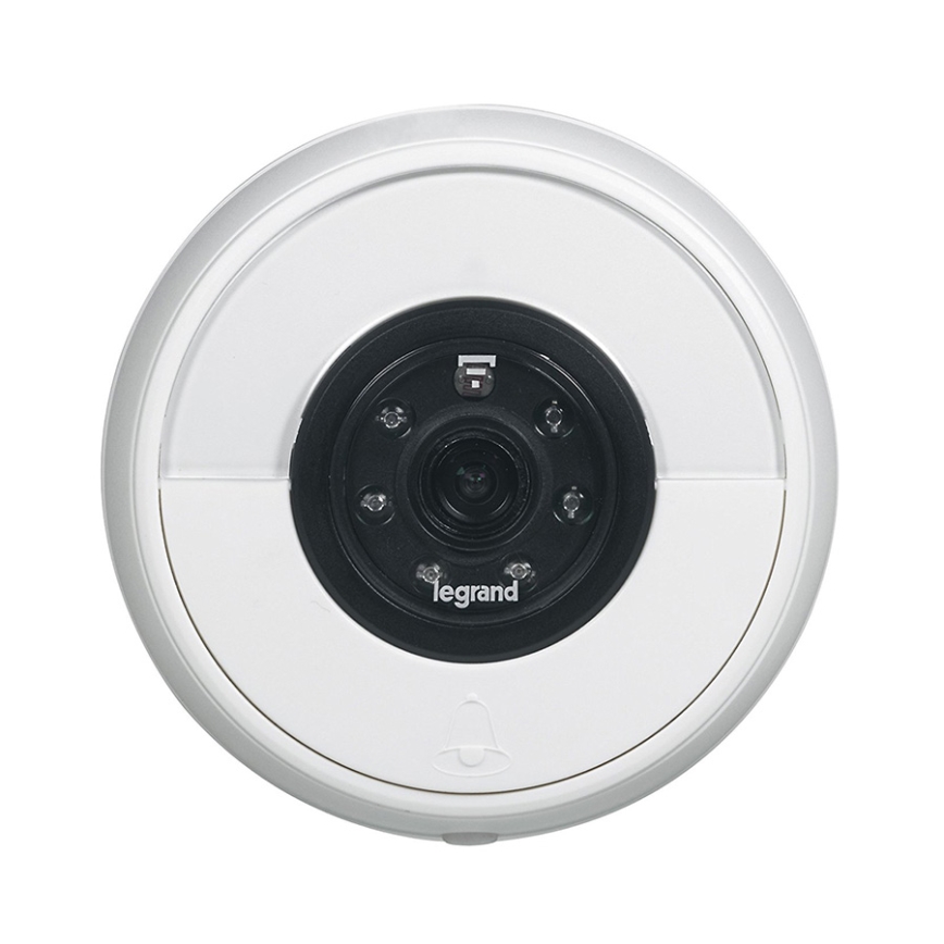 Legrand 94230 - Bezdrôtový zvonček + WIFI kamera ELIOT biela