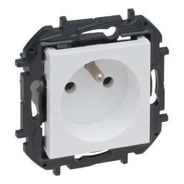 Legrand - Domová zásuvka bez rámčeka 250V/16A NILOE STEP biela