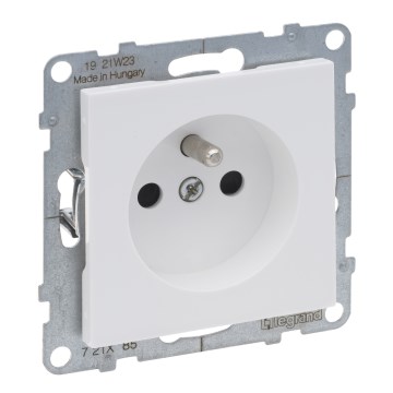 Legrand - Domová zásuvka bez rámčeka 250V/16A SUNO biela