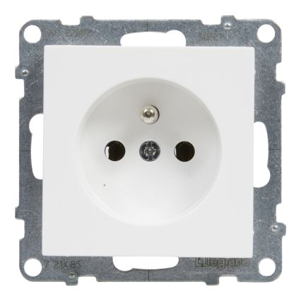 Legrand - Domová zásuvka bez rámčeka 250V/16A SUNO biela