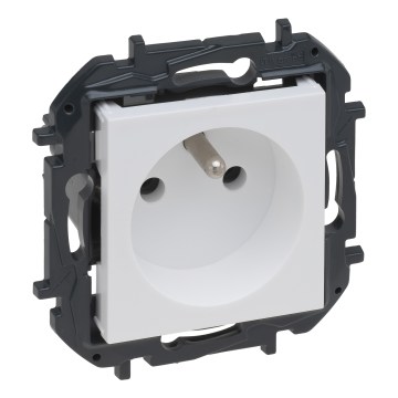Legrand - Domová zásuvka bez rámčeka NILOE STEP 250V biela